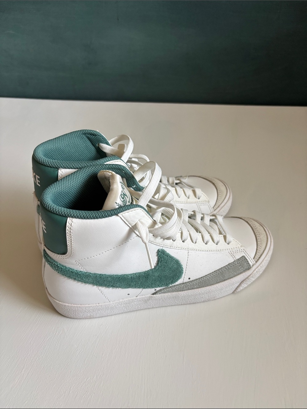 Nike Blazer Mid ‘77 Kids White High-Top PRM Sneakers Bicoastal